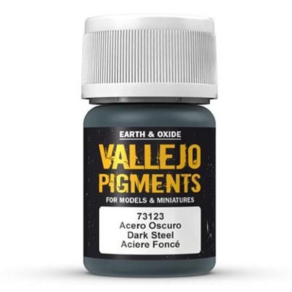 Vallejo Pigment: Dark Steel 30ml