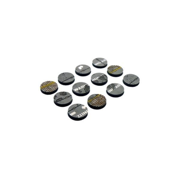 WAREHOUSE BASES: Round 25mm (5)