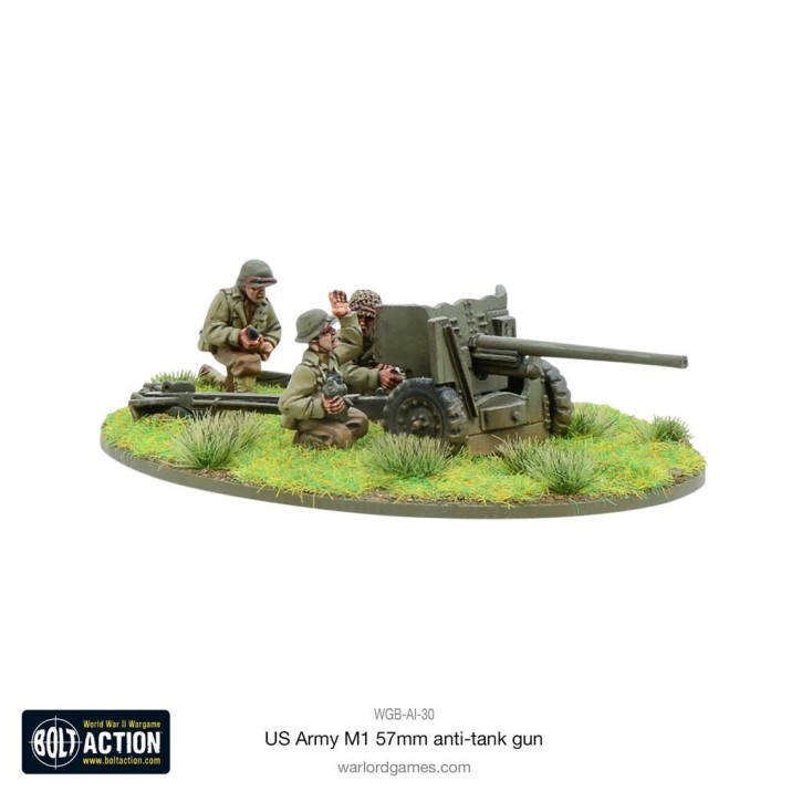 BOLT ACTION: US M1 57mm anti-tank gun