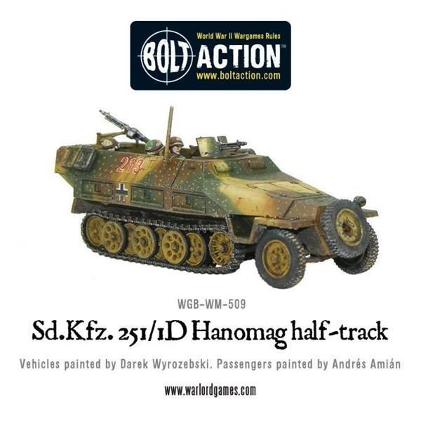 BOLT ACTION: Sd.Kfz 251/1 Ausf D Hanomag
