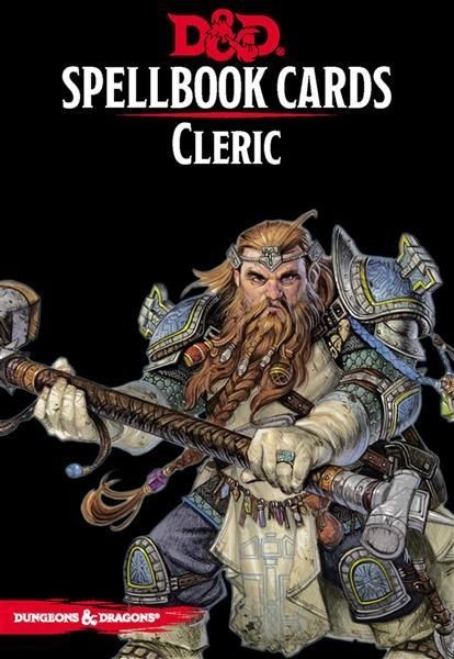 D&D: Spellcards - Cleric - EN