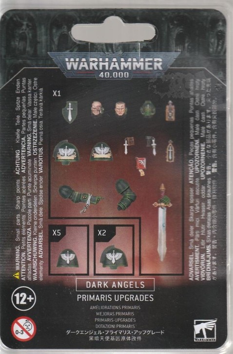 W40K: Dark Angels Primaris Upgrades