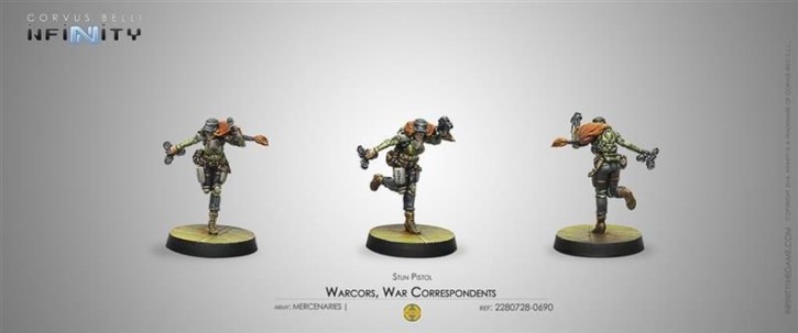 Infinity: Warcors, War Correspondents (Stun Pistol)