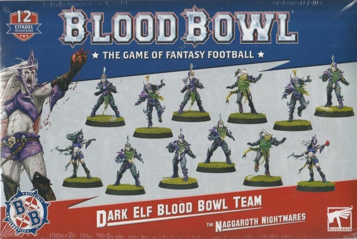 BLOOD BOWL: Dark Elf Team