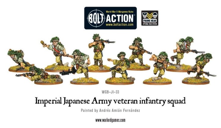 BOLT ACTION: Japanese Veteran Infantry Squad