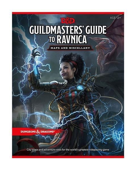 D&D RPG: Guildmasters Guide to Ravnica - Maps & Miscel. - EN