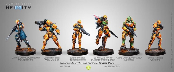INFINITY: Invincible Army (Yu Jing Sectorial Starter Pack)