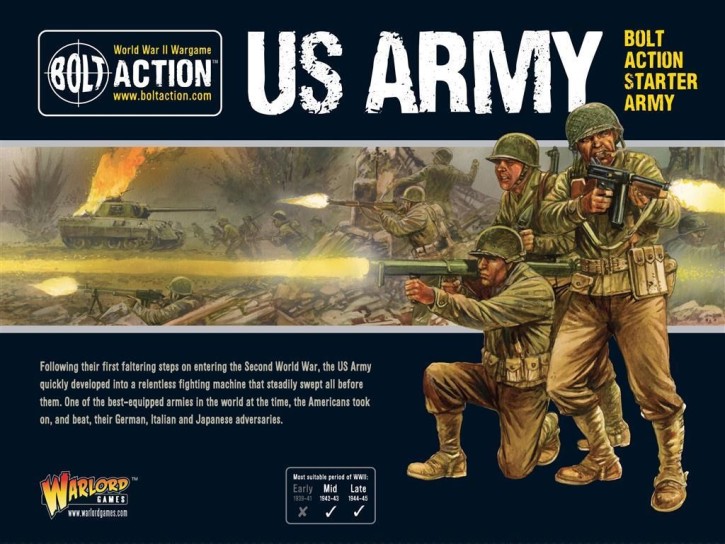 BOLT ACTION: US Army Starter Army