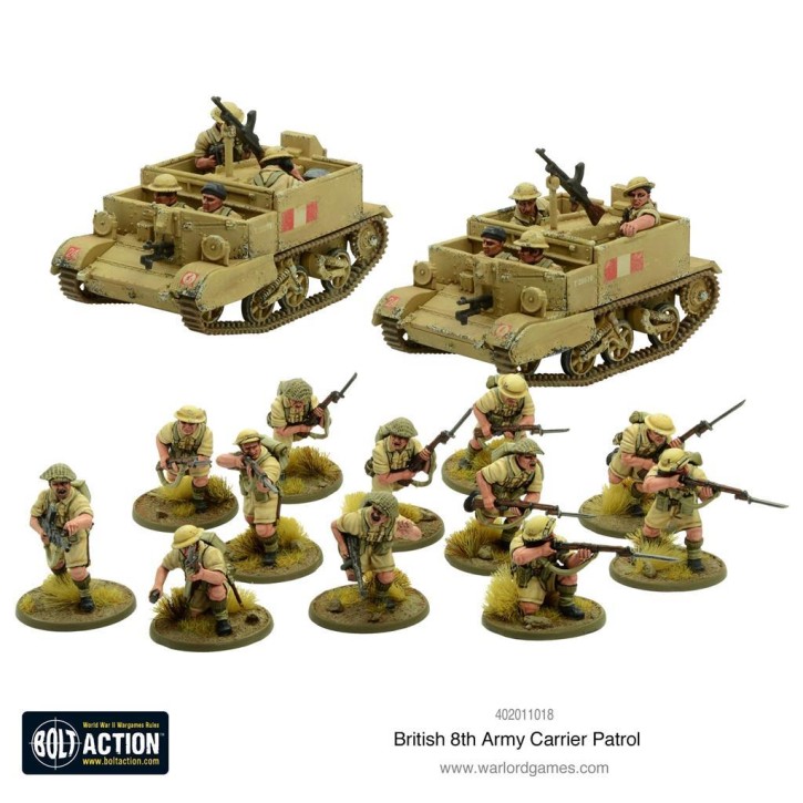 BOLT ACTION: 8th Army Carrier Patrol