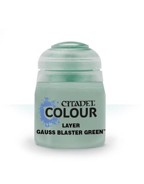 CITADEL LAYER: Gauss Blaster Green