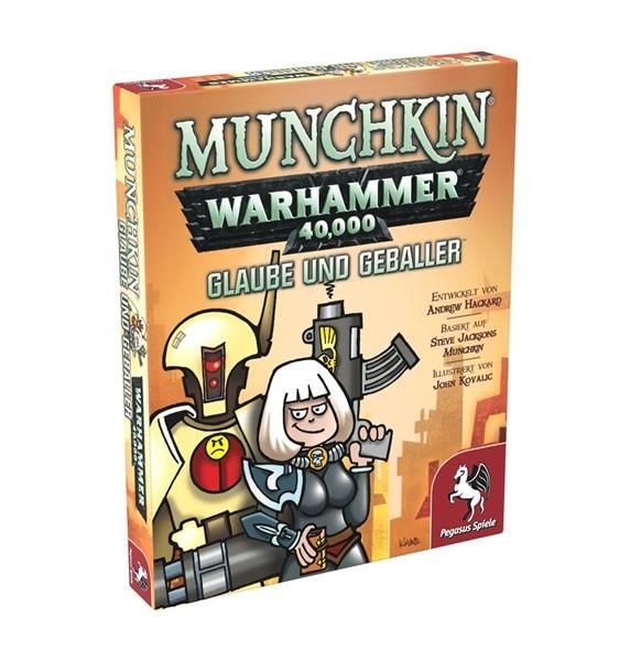 MUNCHKIN: Warhammer 40k: Glaube und Geballer - DE