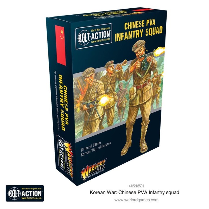 BOLT ACTION: Chinese PVA Infantry Squad