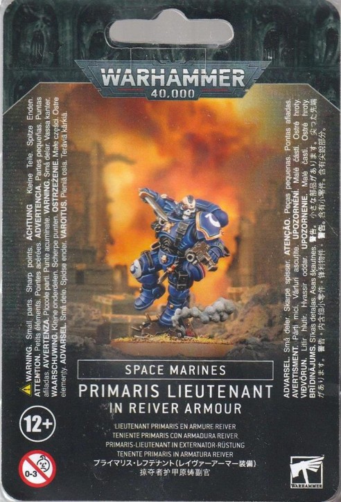 W40K: Primaris Lieutenant in Reiver Armour