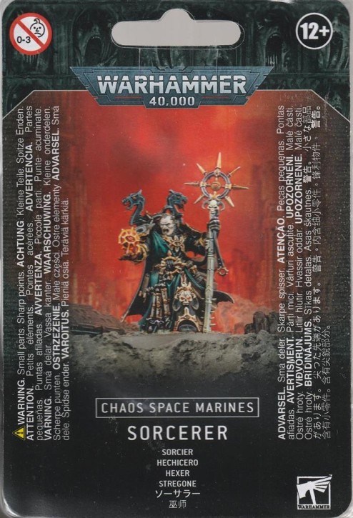 W40K: Chaos Space Marines Sorcerer