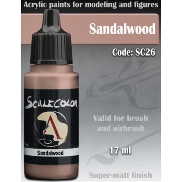 SCALE COLOR: Sandalwood 17 ml