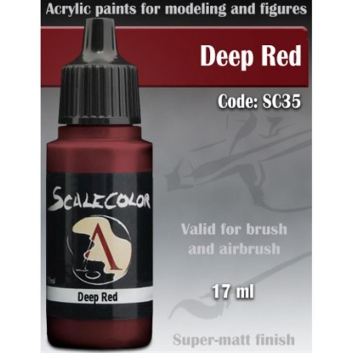 SCALE COLOR: Deep Red 17 ml