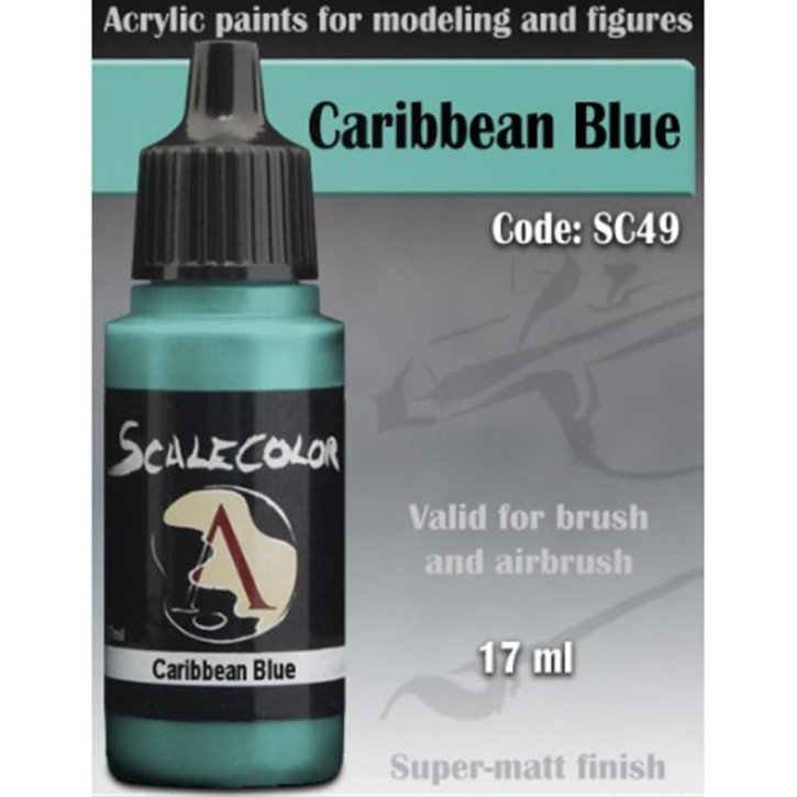 SCALE COLOR: Caribbean Blue 17 ml