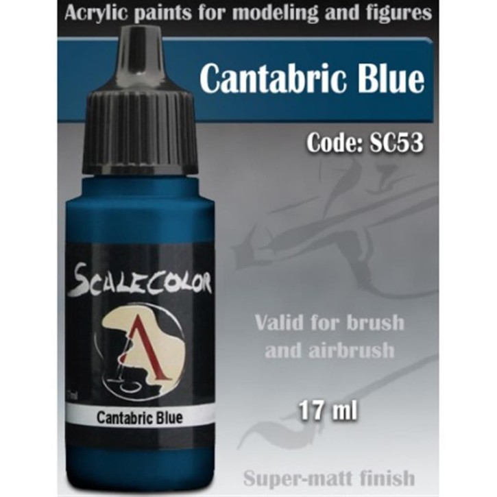 SCALE COLOR: Cantabric Blue 17 ml