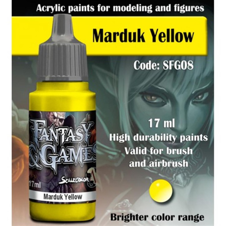 FANTASY & GAMES: Marduk Yellow 17 ml