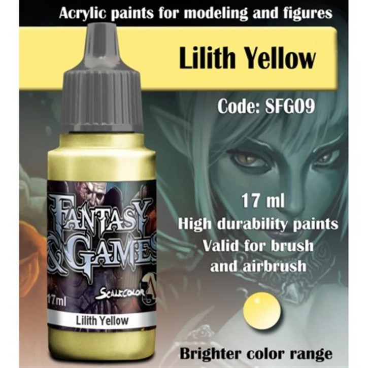 FANTASY & GAMES: Lilith Yellow 17 ml