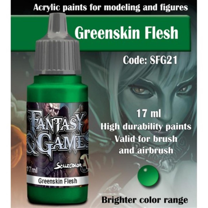 FANTASY & GAMES: Greenskin Flesh 17 ml
