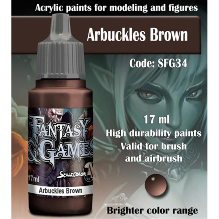 FANTASY & GAMES: Arbuckles Brown 17 ml