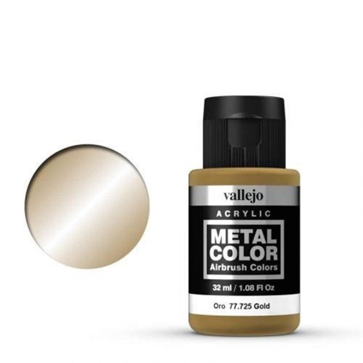 VALLEJO METAL COLOR: 725 Gold 32 ml
