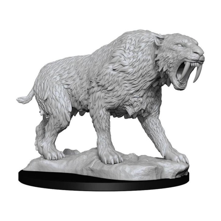 WIZKIDS DEEP CUTS MINIS: Saber-Toothed Tiger