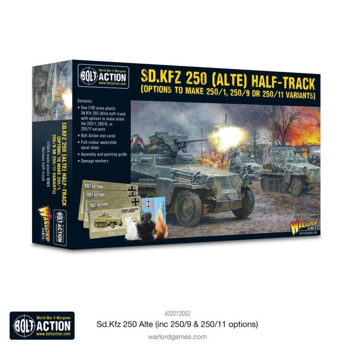 BOLT ACTION: Sd.Kfz 250 Alte Half Track