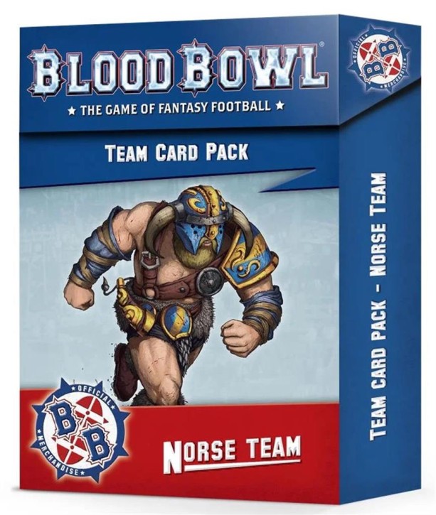 BLOOD BOWL: Norse Team Card Pack - EN