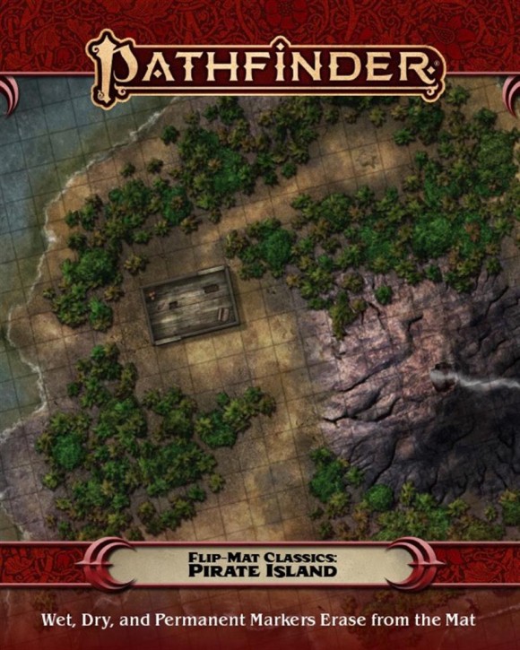 Pathfinder 2nd: Flip-Mat Classics: Pirate Island