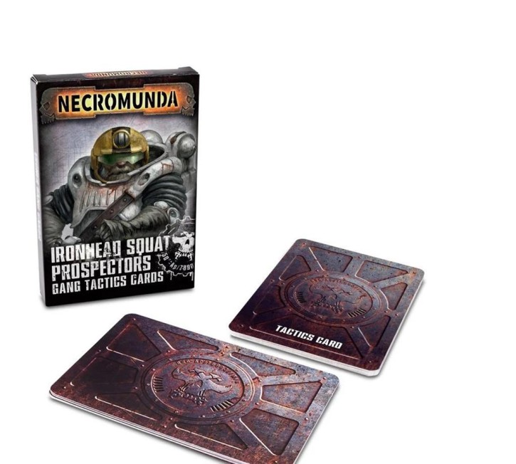 NECROMUNDA: Squat Prospector Gang Cards - EN