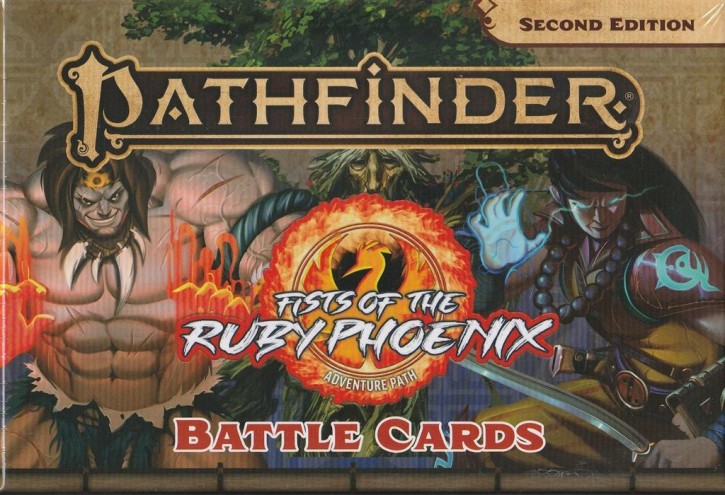 Pathfinder 2nd: Fists of the Ruby Phoenix Battle Cards - EN
