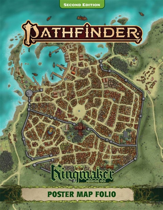PATHFINDER 2ND: Kingmaker: Poster Map Folio - EN