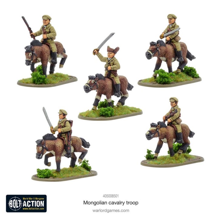 BOLT ACTION: Mongolian Cavalry Troop