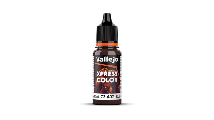 VALLEJO XPRESS COLOR: Velvet Red 18 ml
