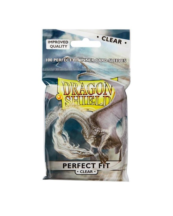 DRAGON SHIELD: Toploading Perfect Fit Clear Sleeves
