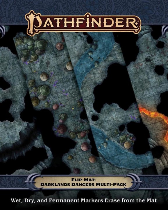 PATHFINDER 2ND: Flip-Mat: Darklands Dangers Multi-Pack