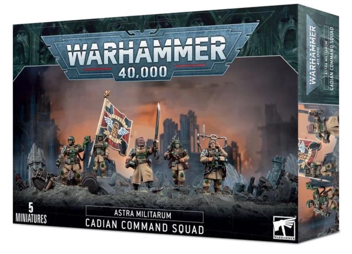 W40K: Cadian Command Squad