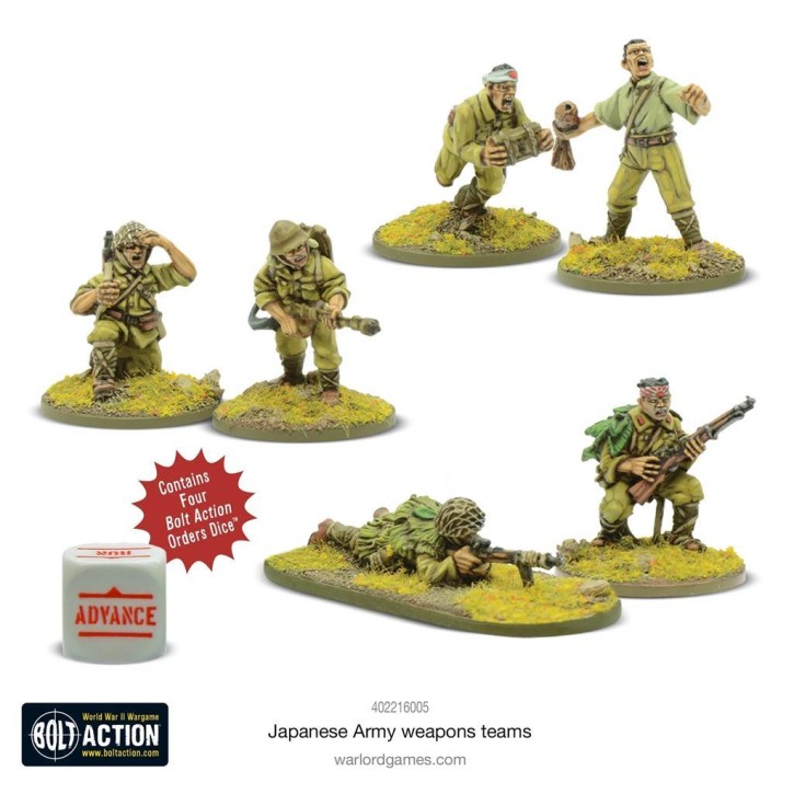 BOLT ACTION: Japanese Army Weapons Teams