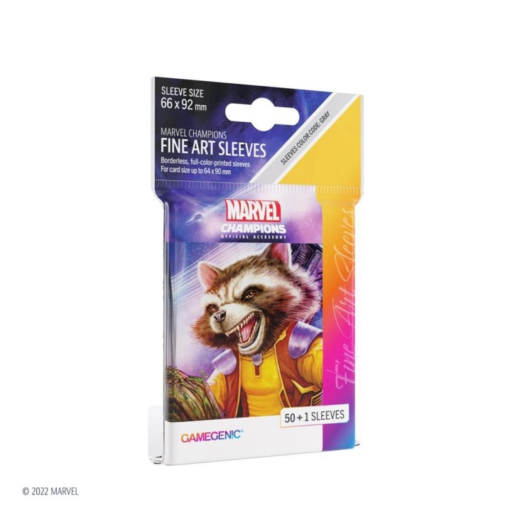 GAMEGENIC: Sleeves Rocket Raccoon (Einzelpack)