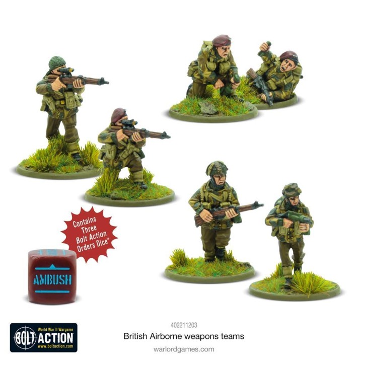 BOLT ACTION: British Airborne Weapons Teams