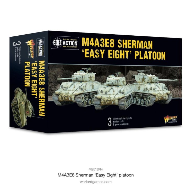 BOLT ACTION: M4A3E8 Sherman Easy Eight Platoon