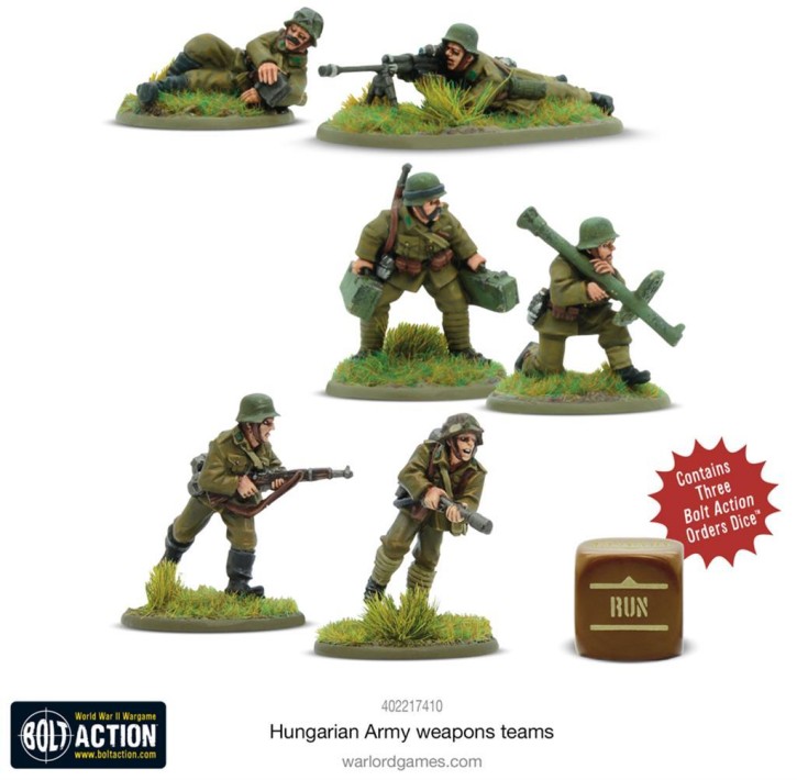 BOLT ACTION: Hungarian Army Weapons Teams