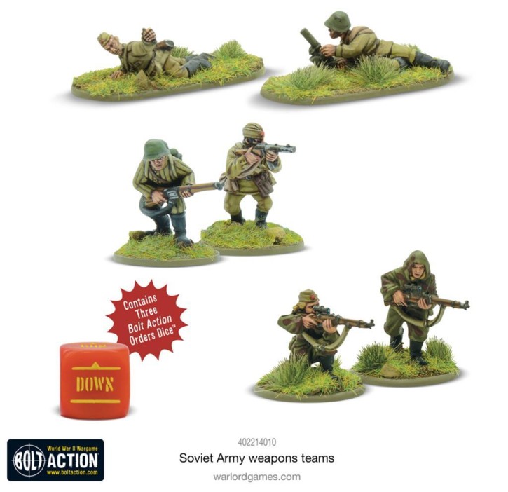 BOLT ACTION: Soviet Army Weapons Teams