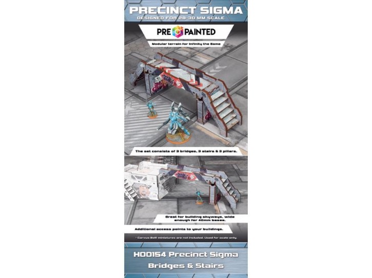 MICRO ART: Precinct Sigma Bridges & Stairs