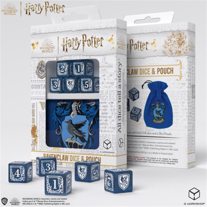 Q-WORKSHOP: Harry Potter: Ravenclaw Dice & Pouch