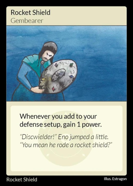 GEMWIELDERS: Rocket Shield - EN