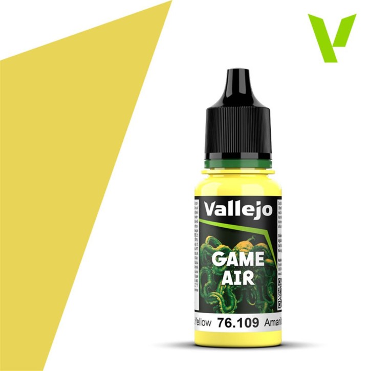 VALLEJO GAME AIR: 109 Toxic Yellow 18ml