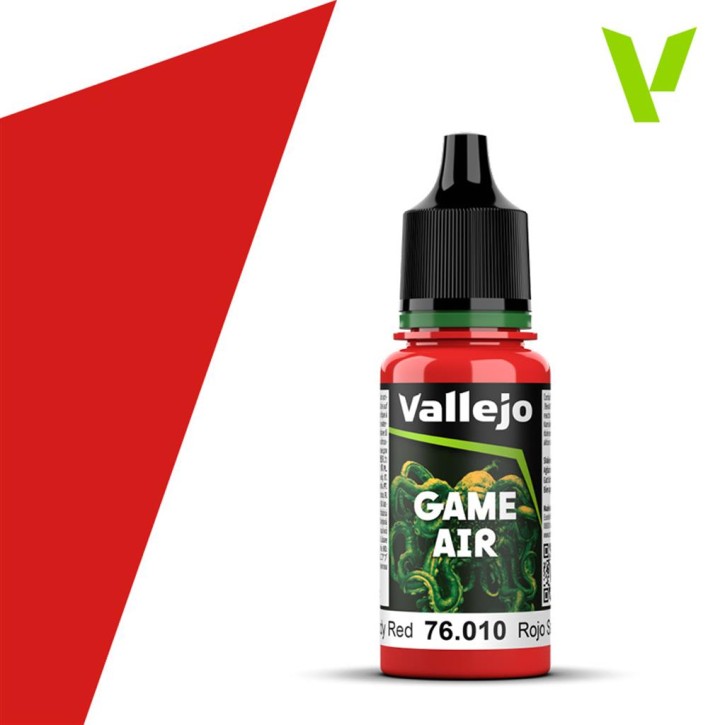 VALLEJO GAME AIR: 010 Bloody Red 18ml